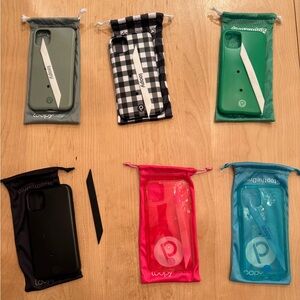 Lot of 6 Loopy iPhone 11 Cases
